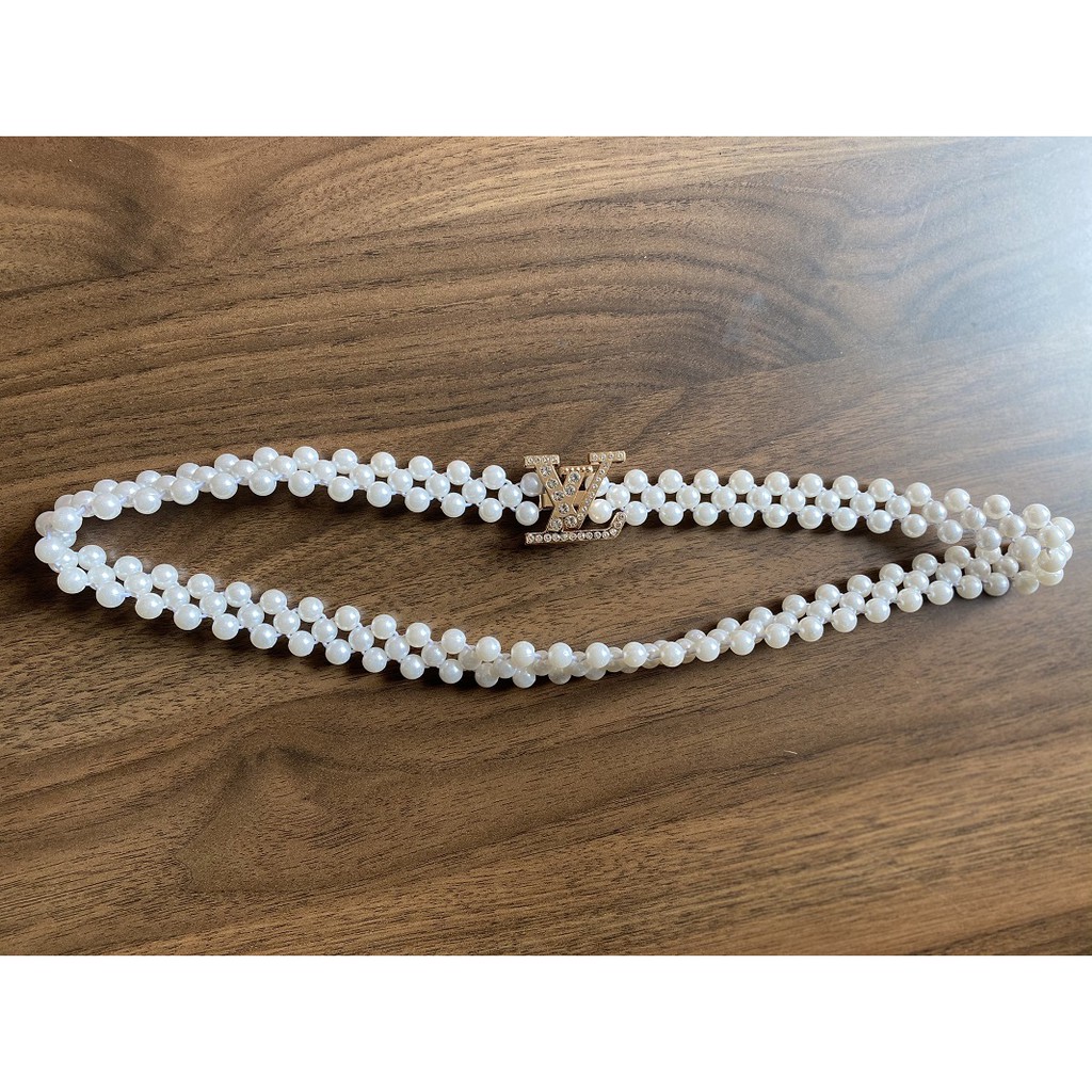 Ikat pinggang mutiara belt fashion wanita