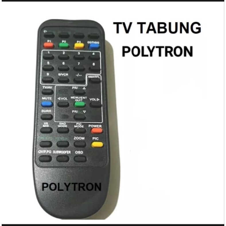 REMOTE TV POLYTRON TABUNG - REMOTE TV POLYTRON MINIMAX - REMOTE TV JADUL POLYTRON