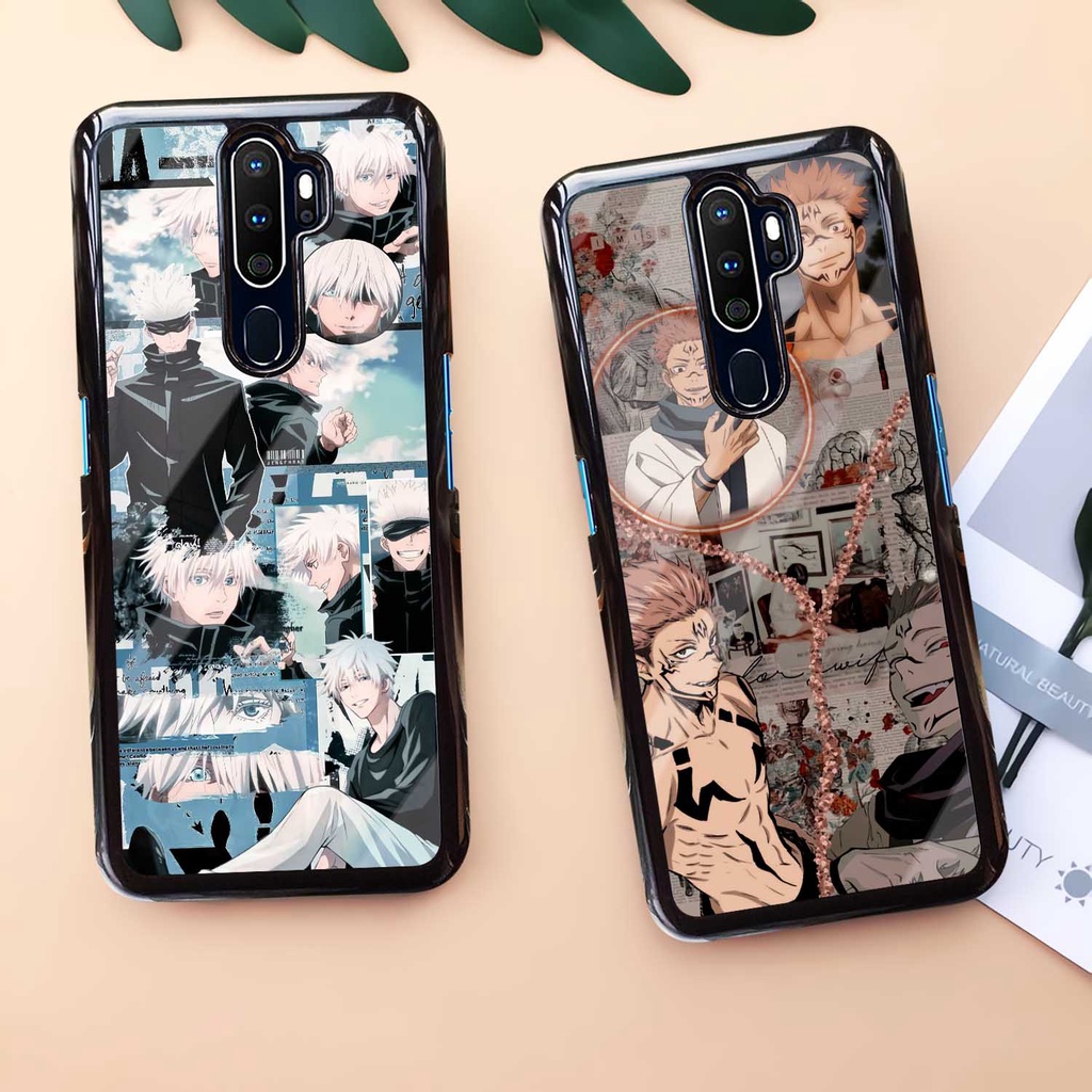 [AA13] Case Glossy Oppo | A5 2020 | A9 2020 | Casing Hp Kilau | Anime Jujutsu Kaisen