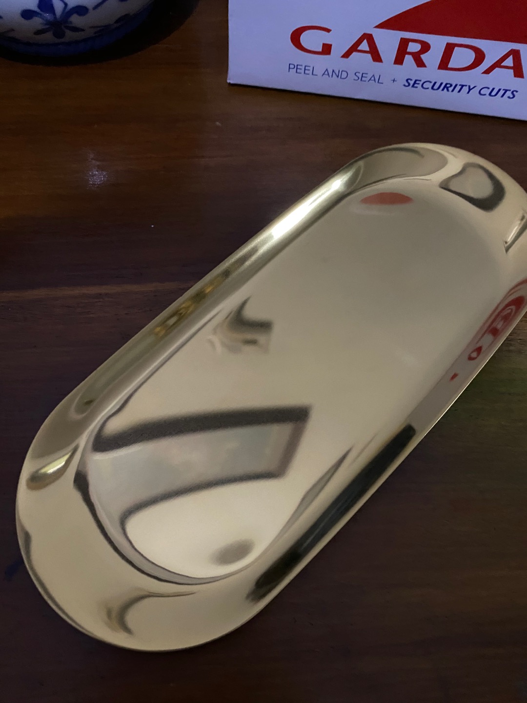 Nordic Oval Stainless Steel Storage Tray Sna Jewelry Metal Home Organizer Astarit.id♫♬