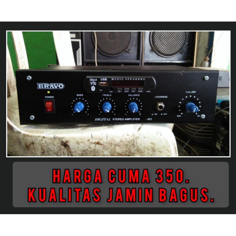 Power Amplifier Rakitan 5 A Amper Bluetoth Karaoke