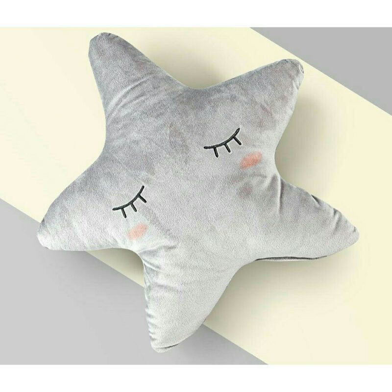 boneka bantal motif bintang lucu dan imut bantal sofa karakter unik bantal sofa lucu bantal mobil