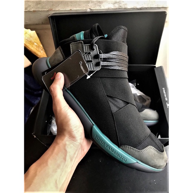 Adidas Y3 Qasa High Yohoji Yamamoto Black