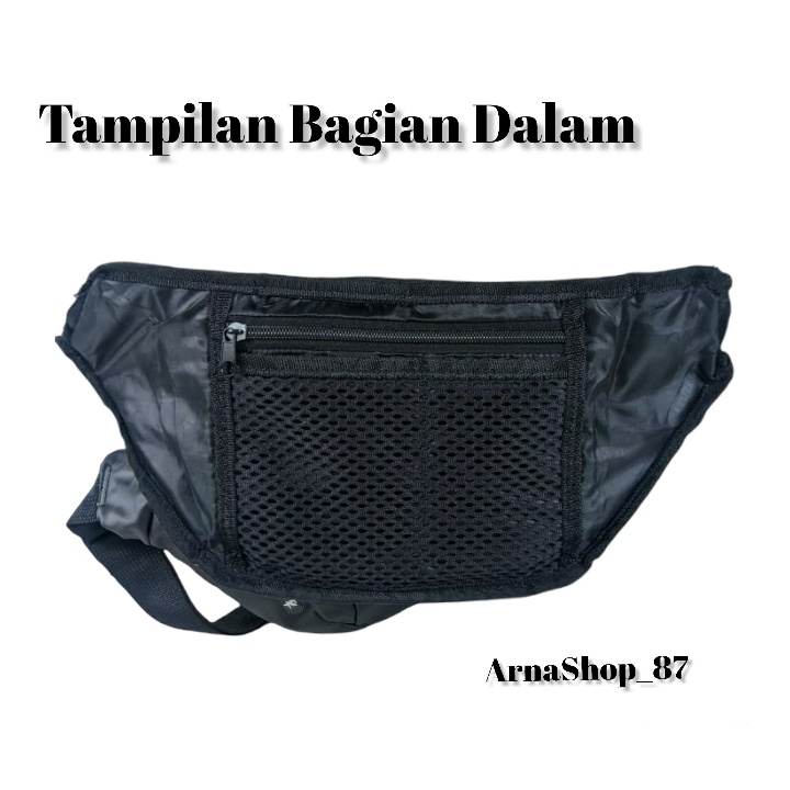 Tas Selempang Pria Anti Air Waistbag Pria Slempang Pria