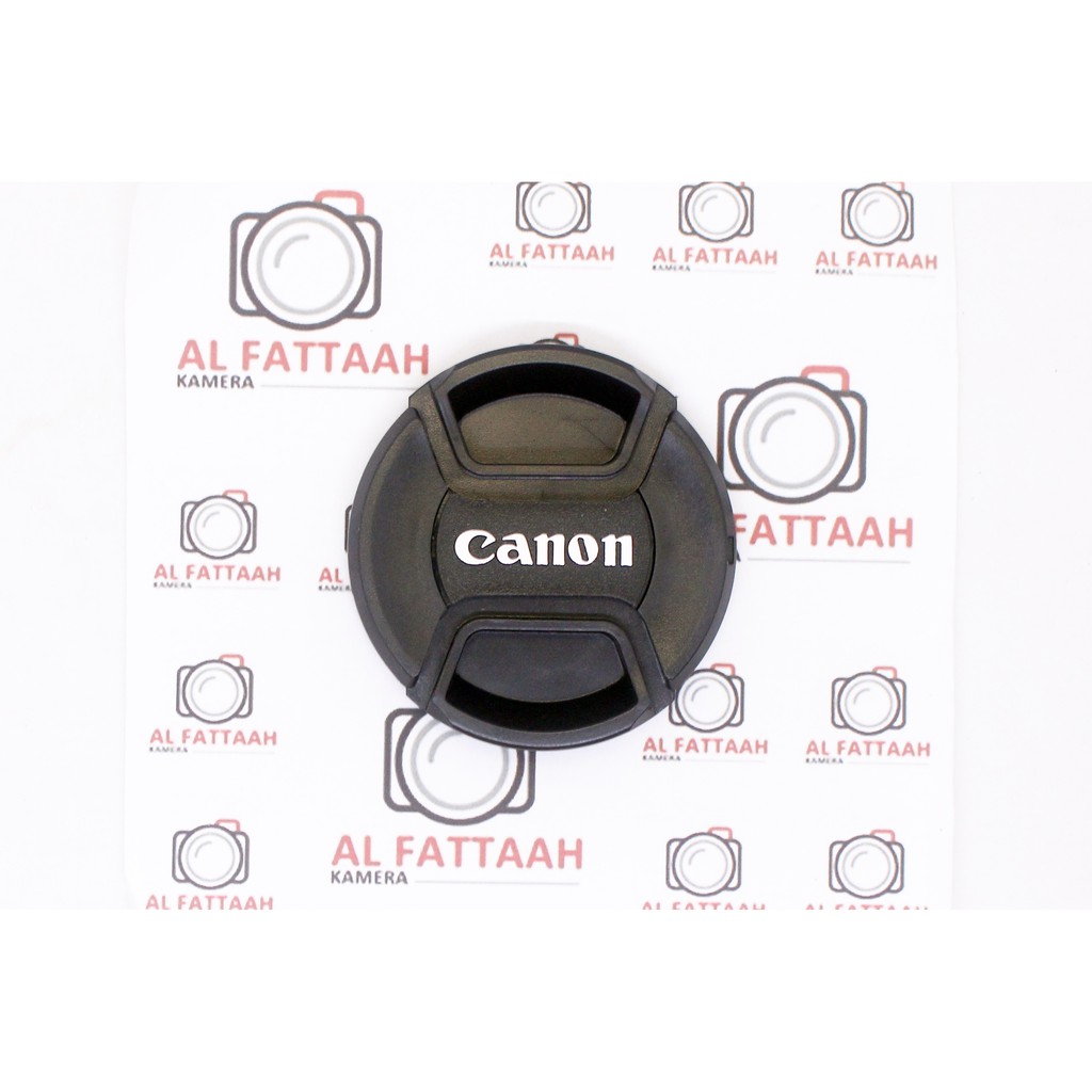 Lens Cap 67mm LOGO CANON  EOS Tutup Lensa Lenscap 67 mm