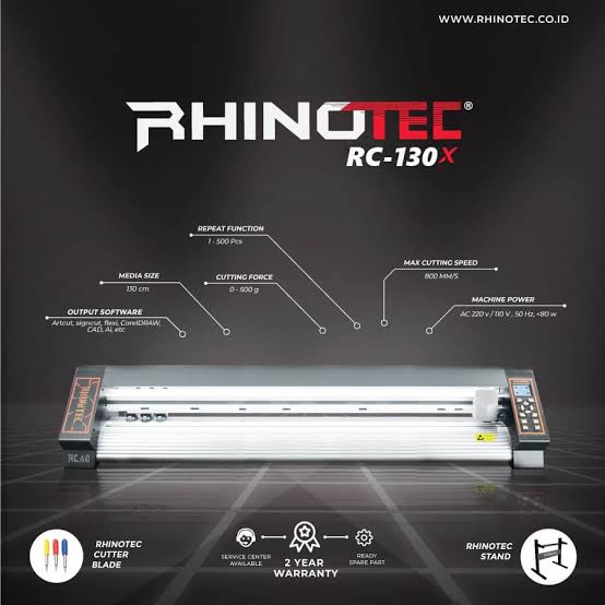 MESIN CUTTING RHINOTEC RC 130 XA ( 130 CM ) AUTOCONTUR
