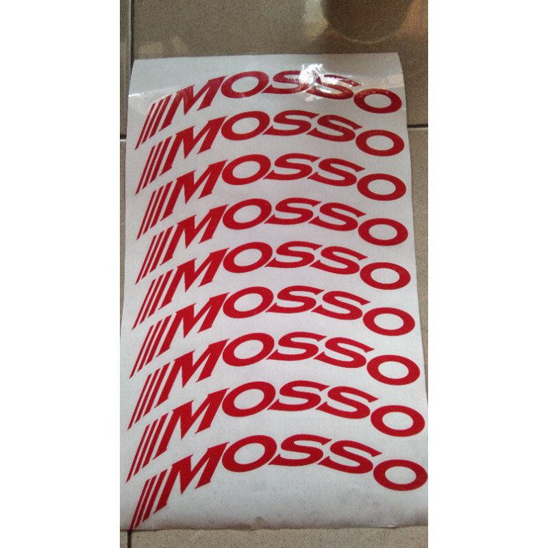 

sticker cutting mosso