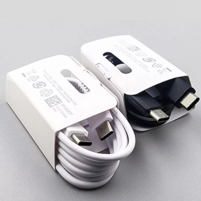 Kabel Data Samsung Usb C To C Fast Charging 3A Samsung A70/A80/A71/S10/S10+/S20/NOTE 10/NOTE 10+