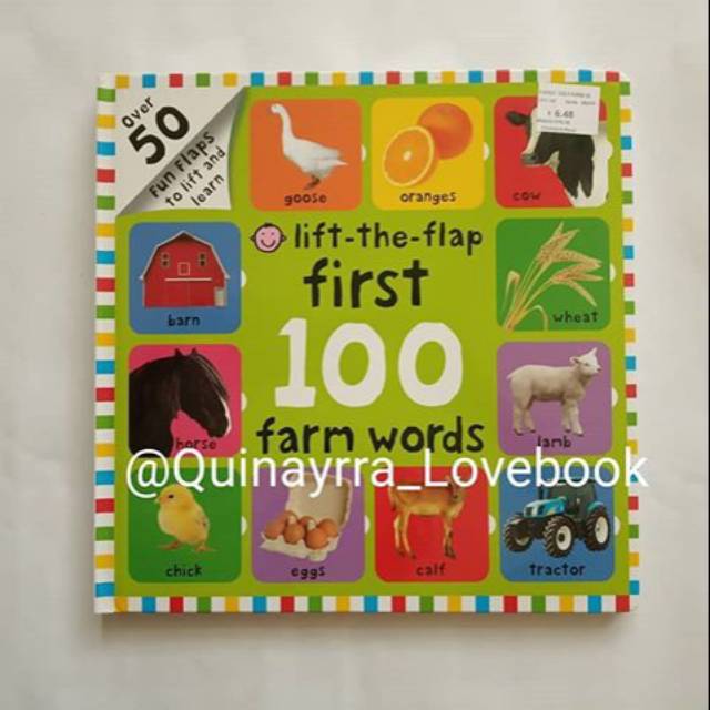 First 100 Farm Words