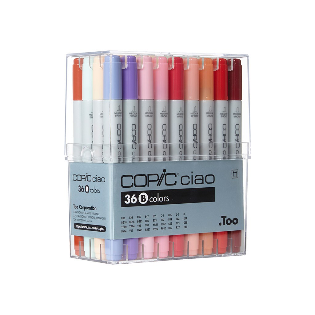 

COPIC CIAO 36 Color Set B - Ref.CCM/36B