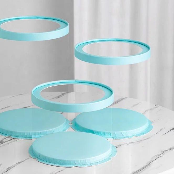 

TREN MASA KINI KOTAK TRANSPARAN TABUNG CAKE BOX MIKA GIFT BOX MIKA ATAP TRANSPARAN SIZE 30 CM GIFT BOX KEKINIAN CAKE BOX TRANSPARAN KOTAK PENYIMPANAN BULAT TUTUP TRANSPARAN KOTAK KUE PLASTIK D0S~