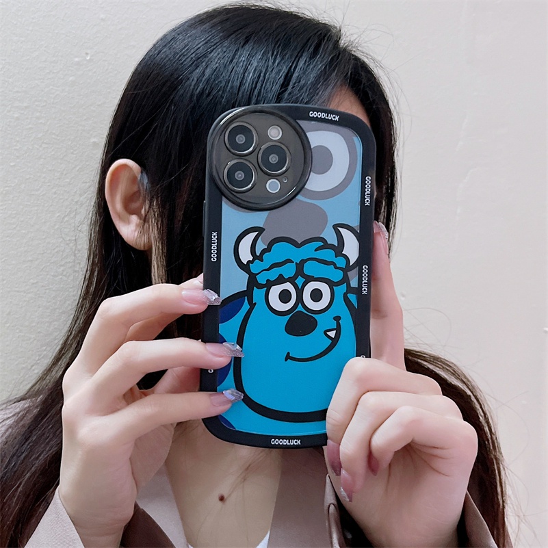 Casing Softcase Realme C35 C31 C30 C21Y C25Y C25 C25s C20 C20A C17 C15 C12 C11 5 5i 5s 7i Narzo 50A Prime Motif Monster