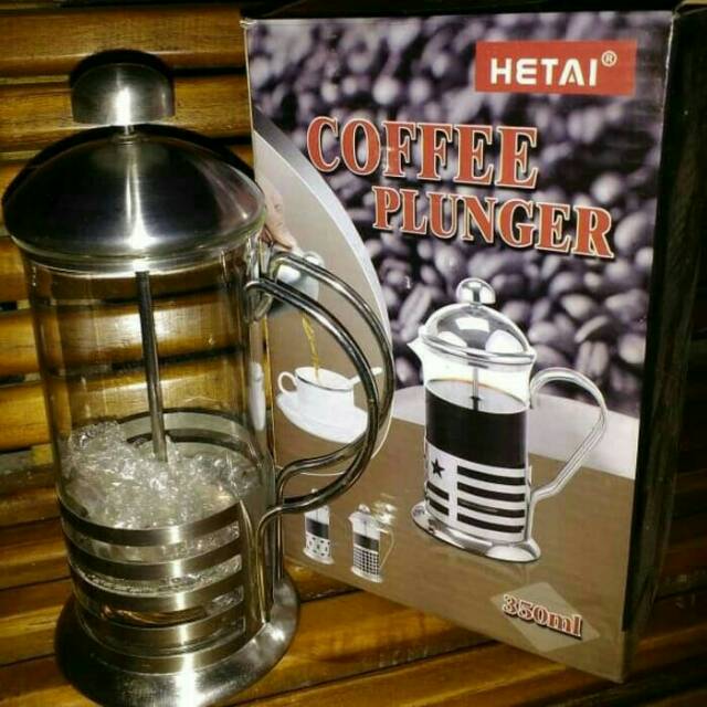 French Press/Plunger/Kopi Press 350 Ml