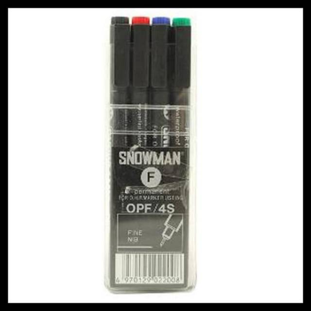 

Spidol OHP 1set F Snowman