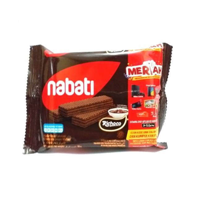 

wafer nabati coklat 50 gr isi 5 pcs