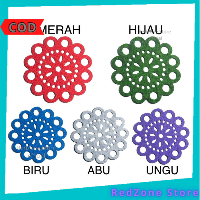 Tatakan Gelas Lucu Aesthetic Alas Piring Meja Makan Alat Dapur Peralatan Makan Perlengkapan Rumah Mo