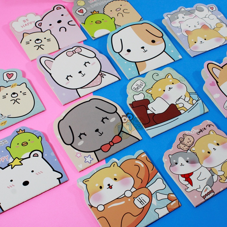 

Buku Tulis / Note Book Mini Kuping Sumikko, Doggy, Hamster