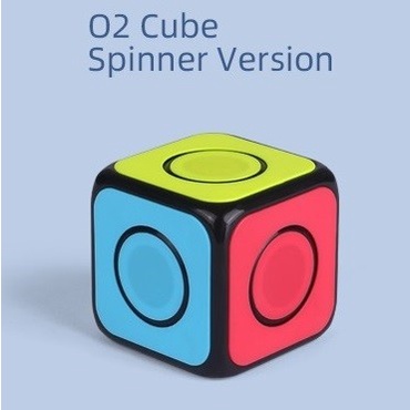 Magic Cube 1x1 Puzzle 1x1x1 QiYi O2 Cube Fidget Spinner 1x1 Puzzle Kubus O2 - SPINNER