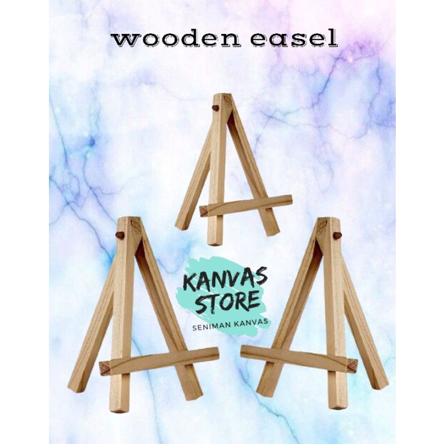 

WOODEN EASEL FOR KANVAS SIZ ALL