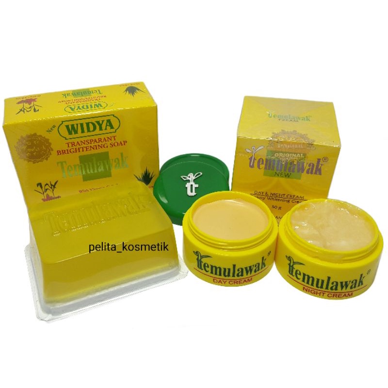 PAKET CREAM DAN SABUN TEMULAWAK WIDYA BPOM 3in1