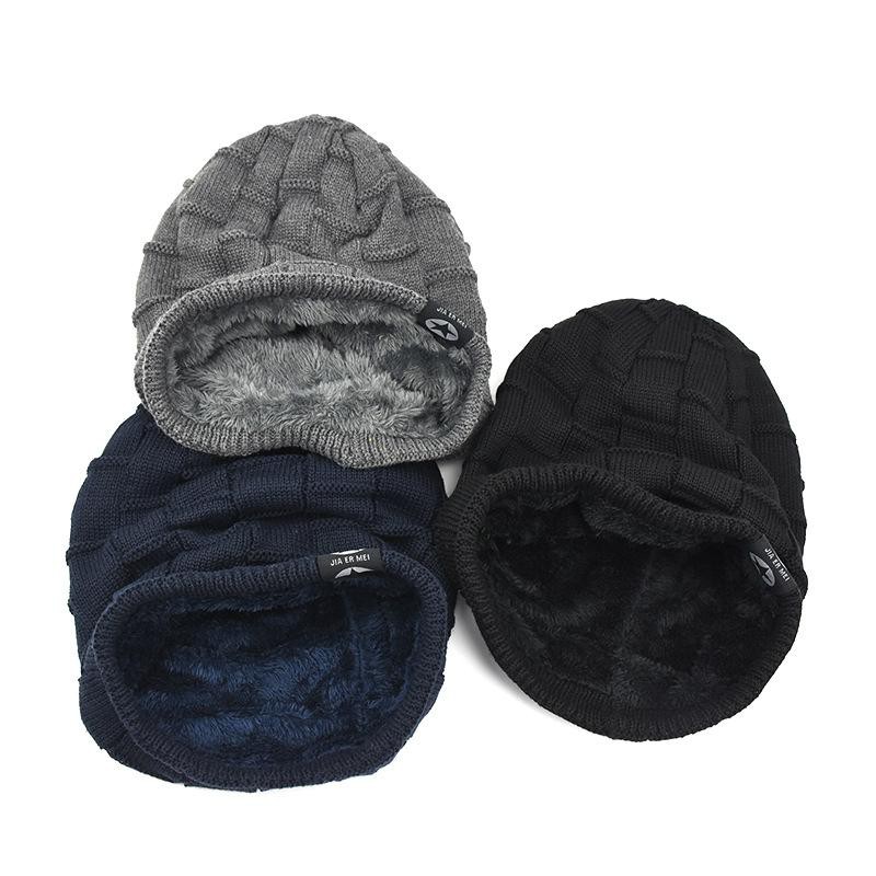 Topi Kupluk Tebal Lapis Bulu Beanie Hat Import