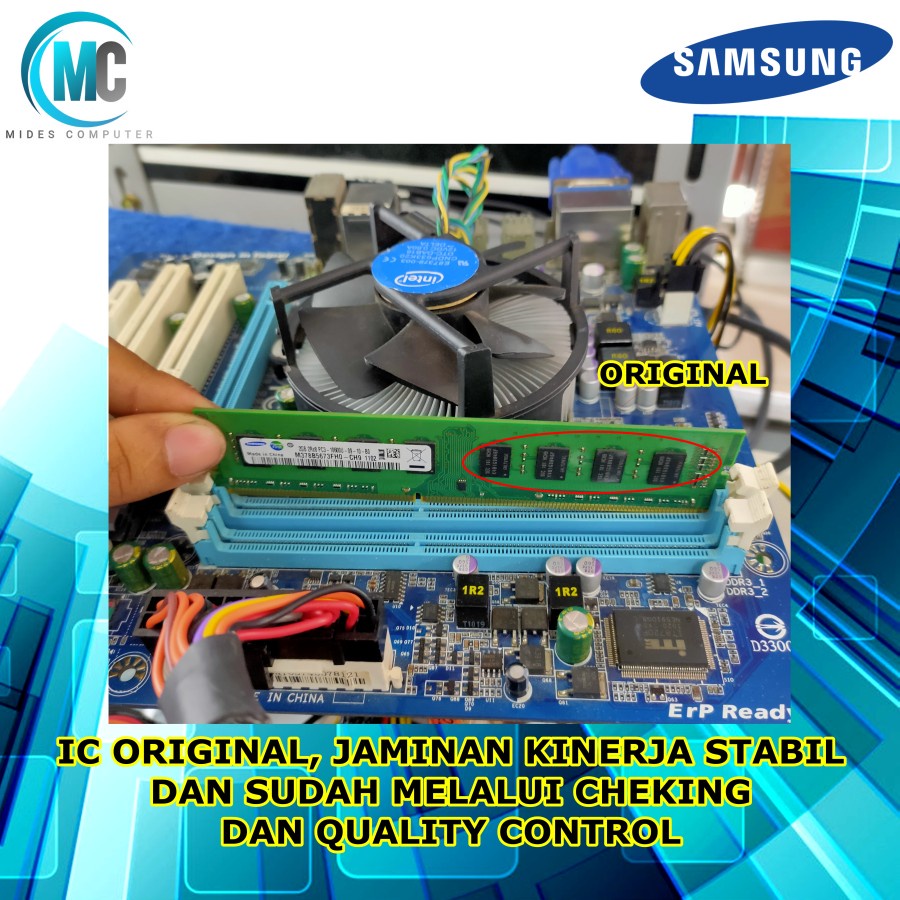 Memory RAM komputer 2GB DDR3 SAMSUNG