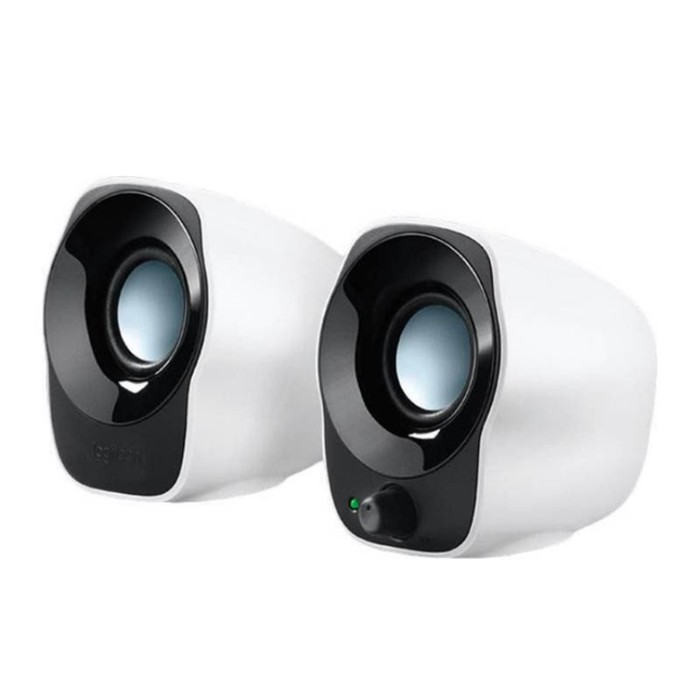 LOGITECH Z121 Compact Stereo Speaker - Putih