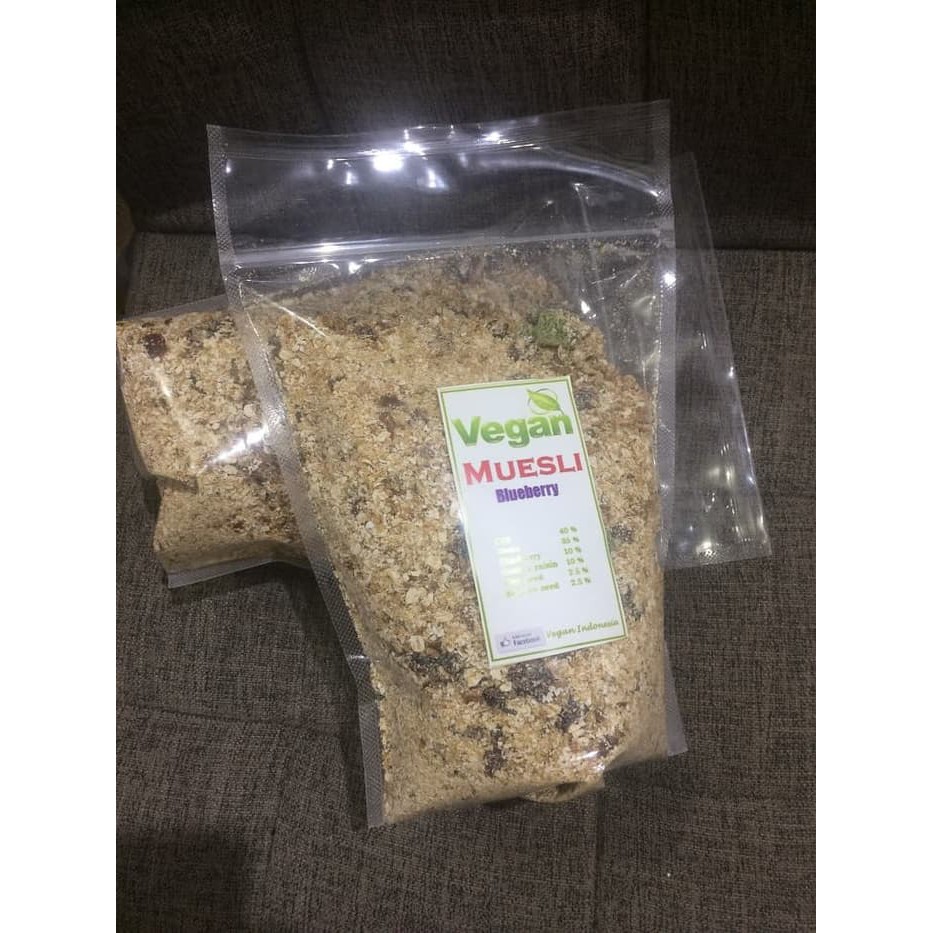 

Vegan MUESLI with blueberry 1kg