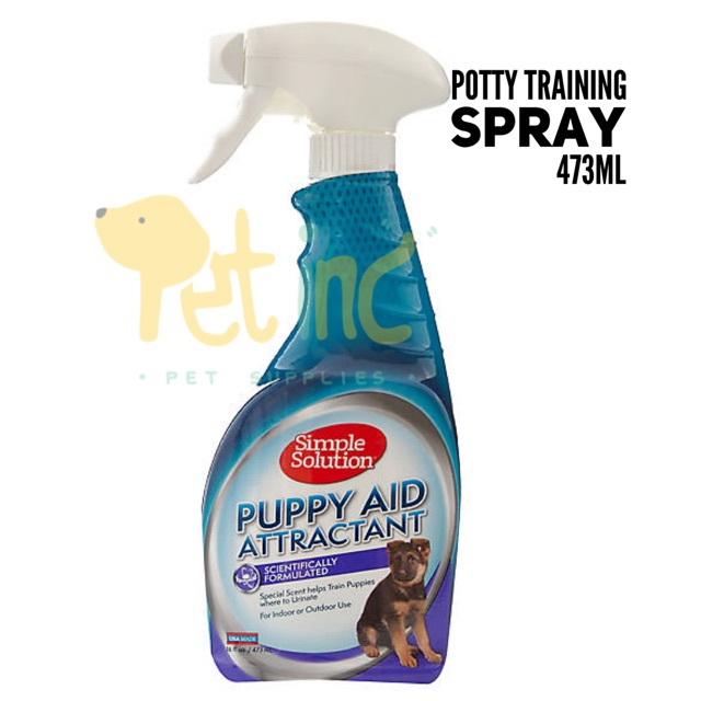 Simple solution puppy aid attractant spray