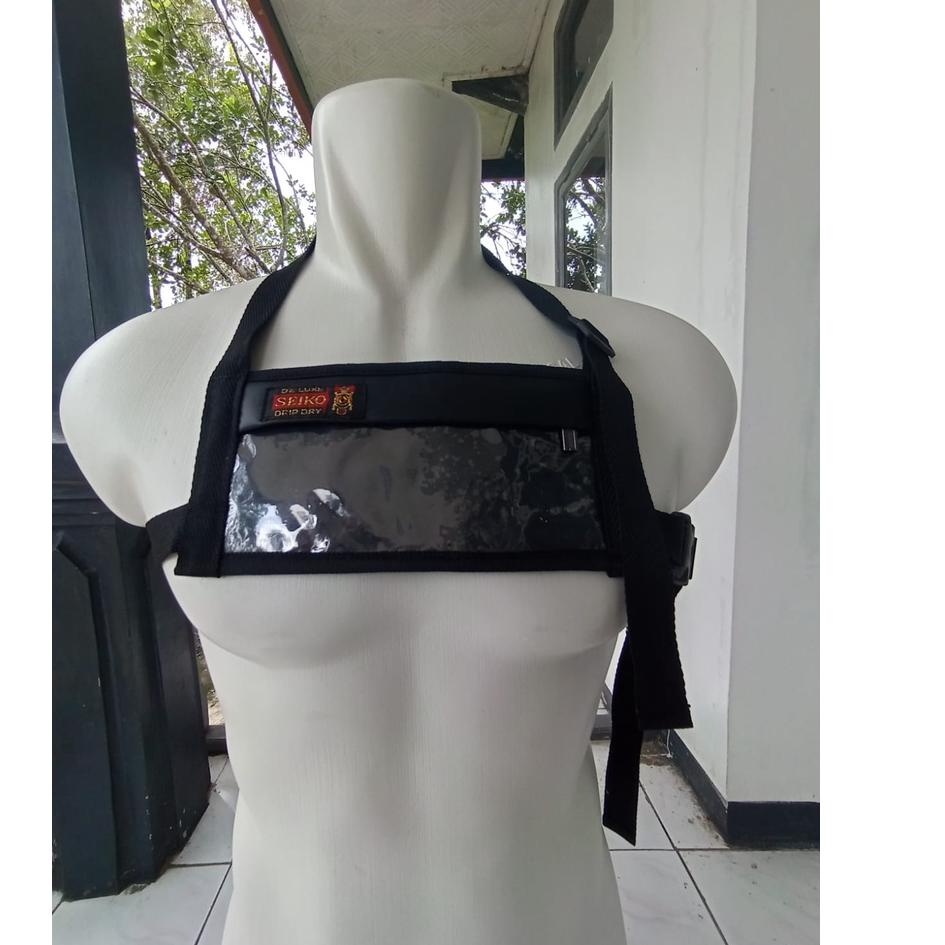 Sudah READY.. Waterproof Holder HP Dada Untuk Video Vlog / Holder HP Motor Untuk Video Vlog / Breket