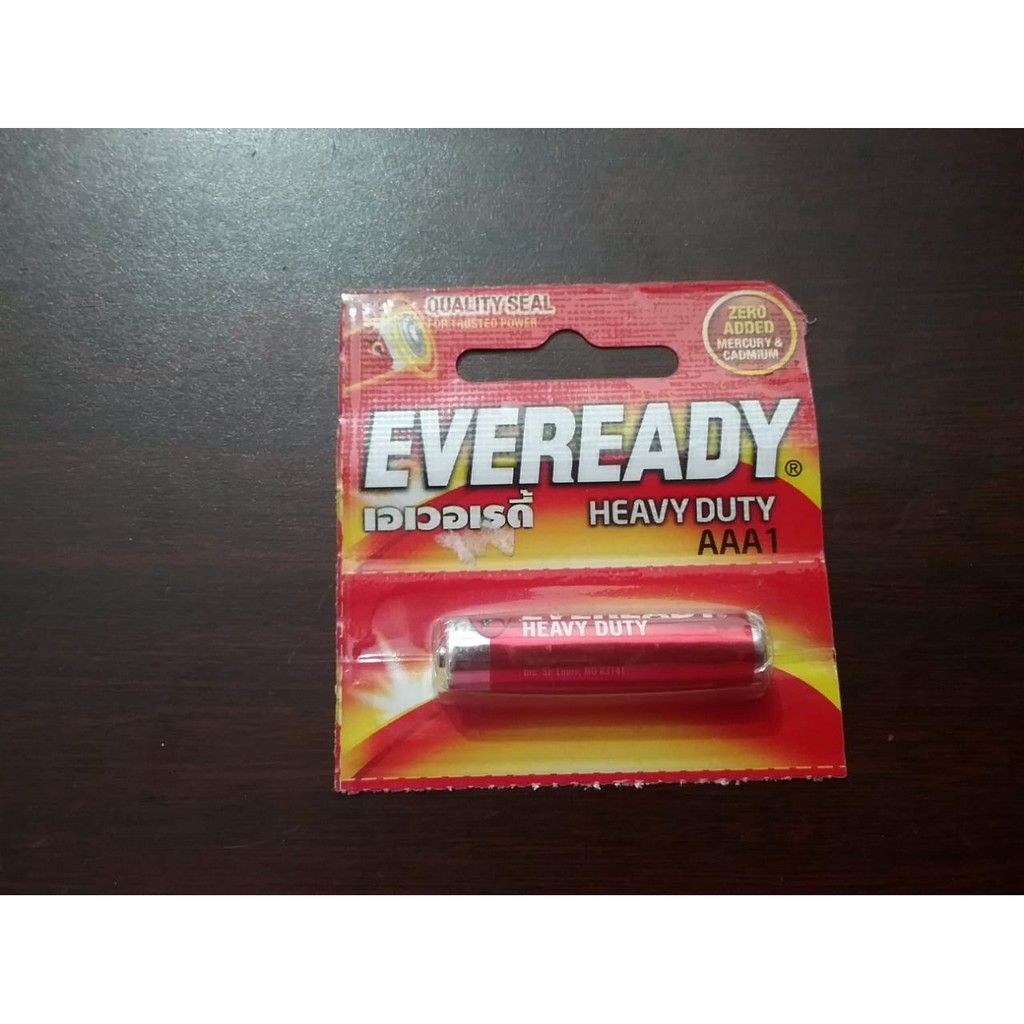 Baterai AAA Eveready Merah