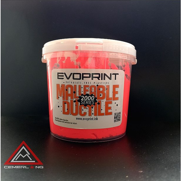 

Plastisol Vetekes Evo Fluorencet Red Kemasan 1 kg