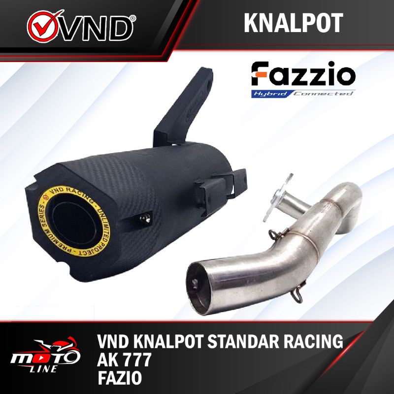 KNALPOT VND AK 777 B1 - FAZZIO