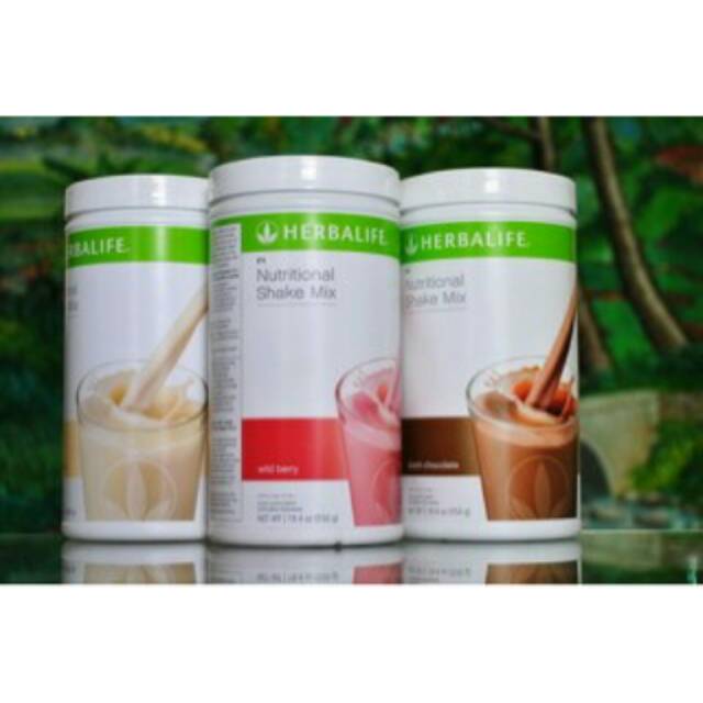 Herbalife Shake Wildberry/Coklat/Vanilla - Minuman Diet