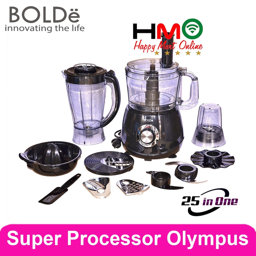 Jual Bolde Super Food Processor Blender 25 in 1 Food Chopper Buah