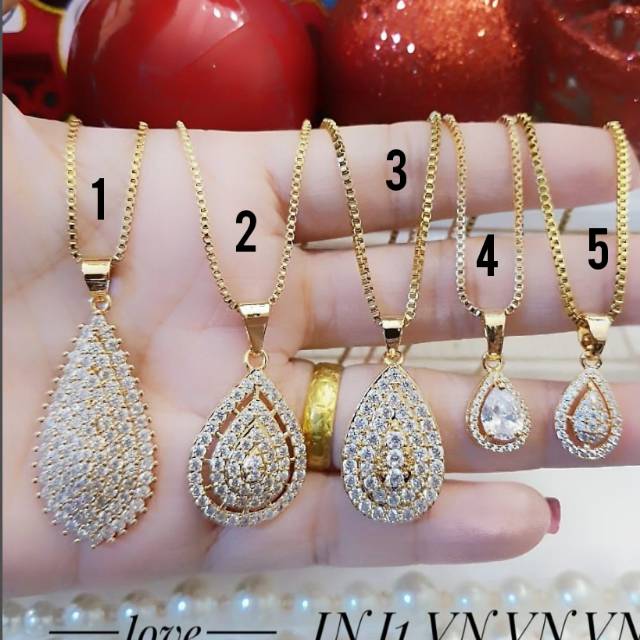 Xuping kalung lapis emas 24k 2311k