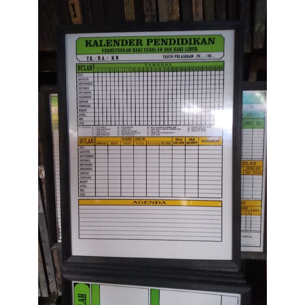 

Papan Data Sekolah TK isi 6