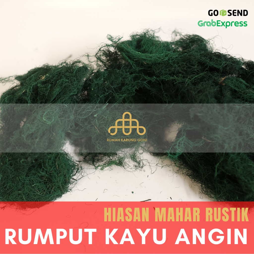 Dekorasi Mahar Akar Kayu Angin - Hiasan Mahar Rustik – Lumut Kering