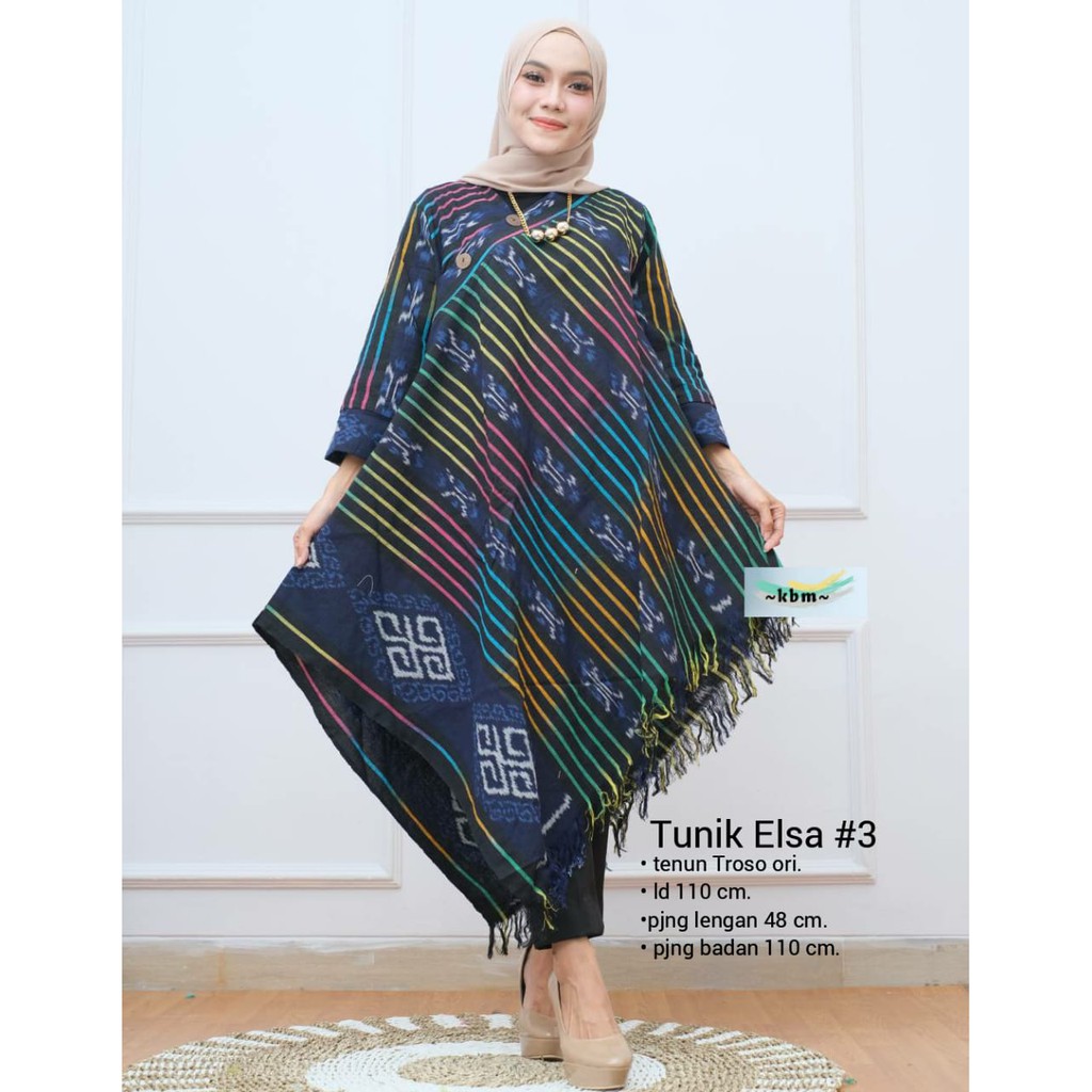 Tunik elisa ori tenun troso