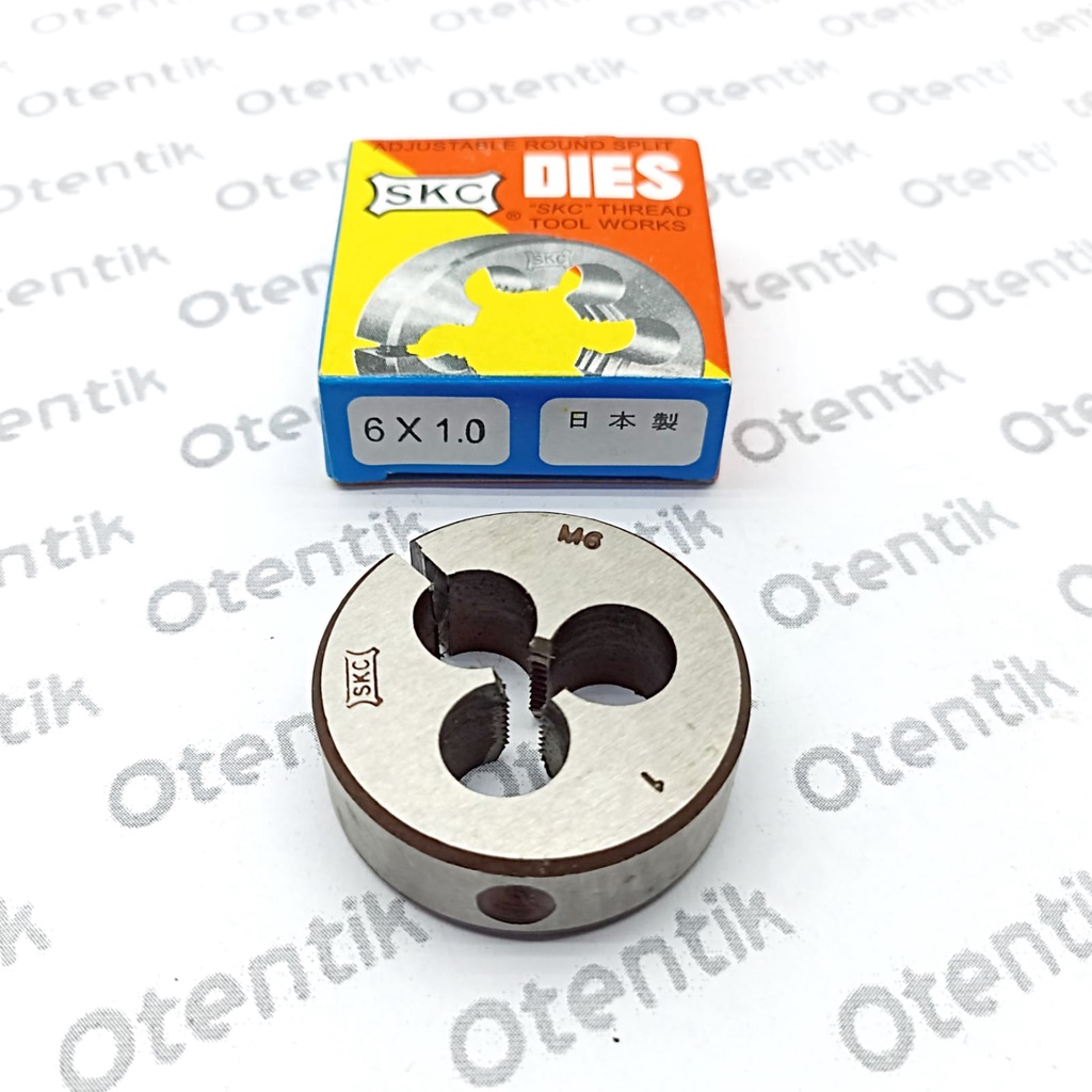 SENAI SKC M6X1 - SNAY SKC M 6 X 1.0 - ALAT MATA SNAI DRAT BAUT MANUAL 6MM X 1.0 PITCH - ROUND DIES