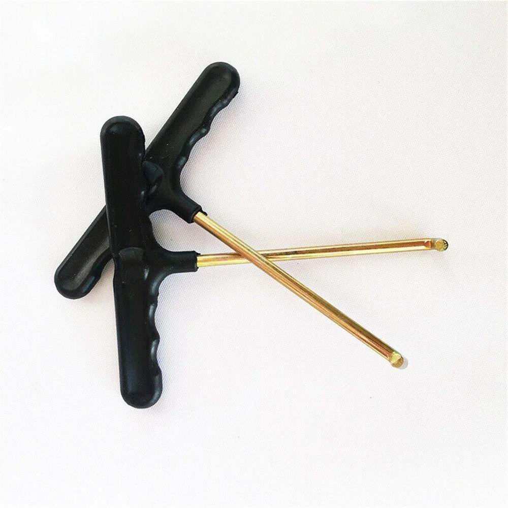 Quinton Spring Pull Tool Black Trampoline Install Trampolin Spring Pull Tarik Kait Untuk Outdoor Mat T-Hook Tent Peg Puller