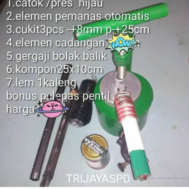 Alat tambal ban listrik elektrik otomatis set lengkap