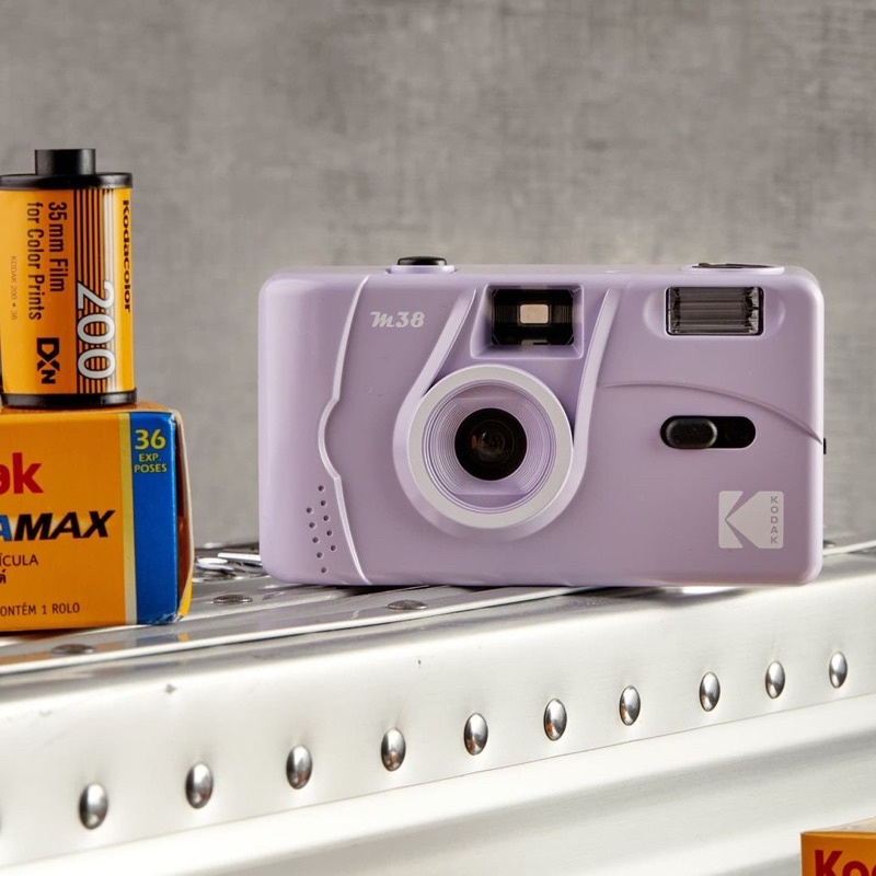(ORIGINAL) Kodak M38 Film Camera, Upgraded Version of Kodak M35-Lavender