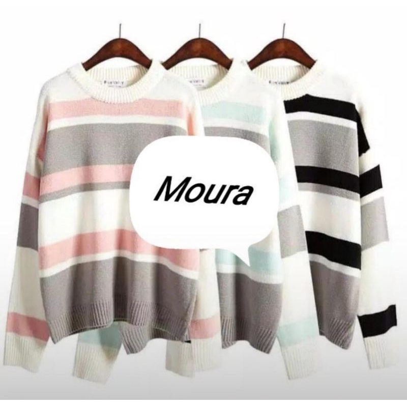 Queenfashion17/Moura rajut strip