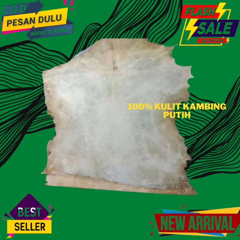 kulit kambing putih lembaran kulit rebana hadroh kulit bedug kulit kambing jumbo