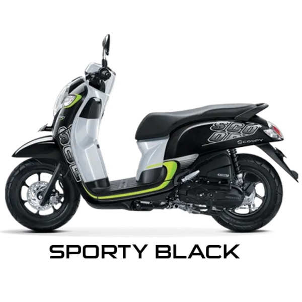 SALE  83600-K93-N00ZN COVER BODY KIRI SCOOPY ESP K93 2017 - 2019 HITAM READYY