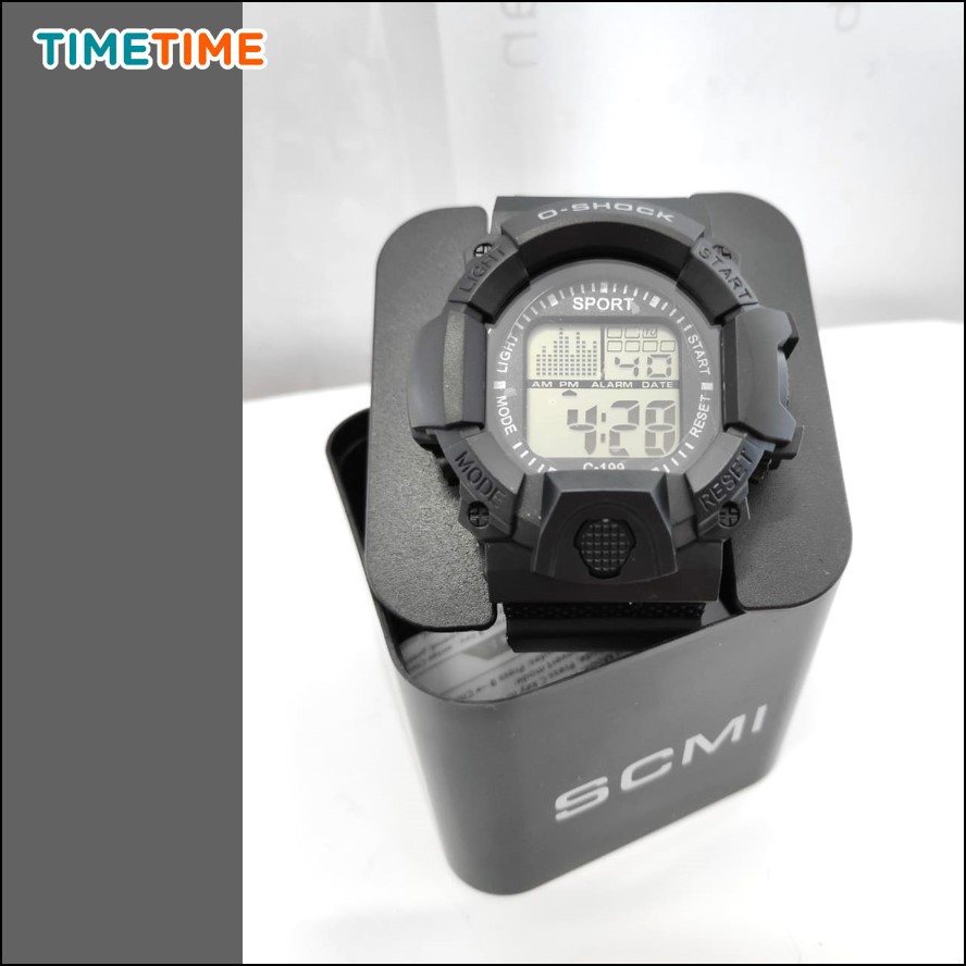 Jam Tangan Sport Digital Unisex Pria Wanita BEST SELLER Free Baterai Ekstra dan Kotak Jam 199