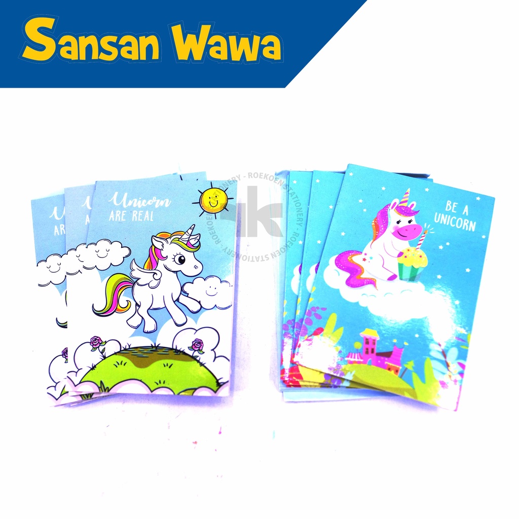 

Sansan Wawa Kartu Ucapan Greeting Card KY 04