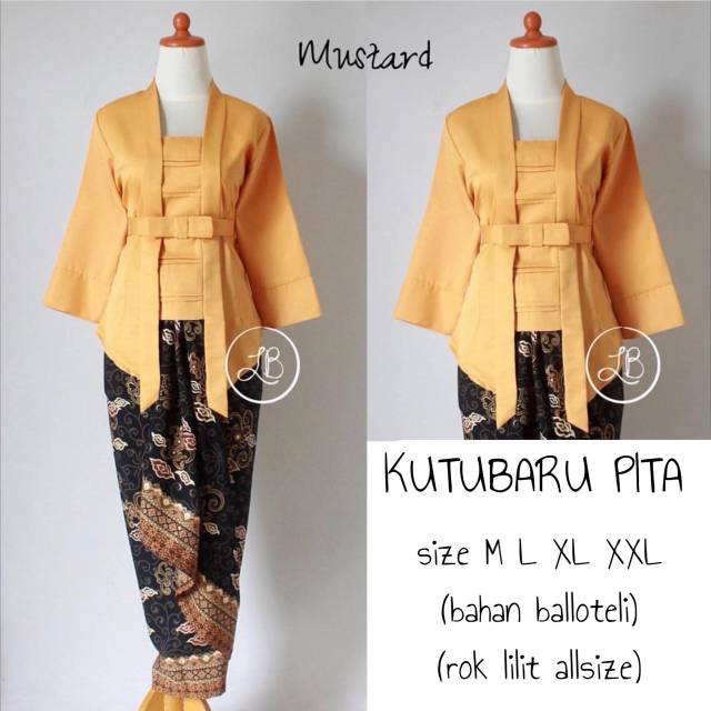 KEBAYA KUTUBARU PITA / KEBAYA MODERN / KEBAYA WISUDA