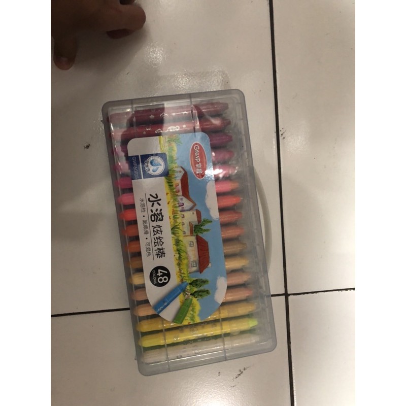

Dck crayon grasp 48 warna silky medium